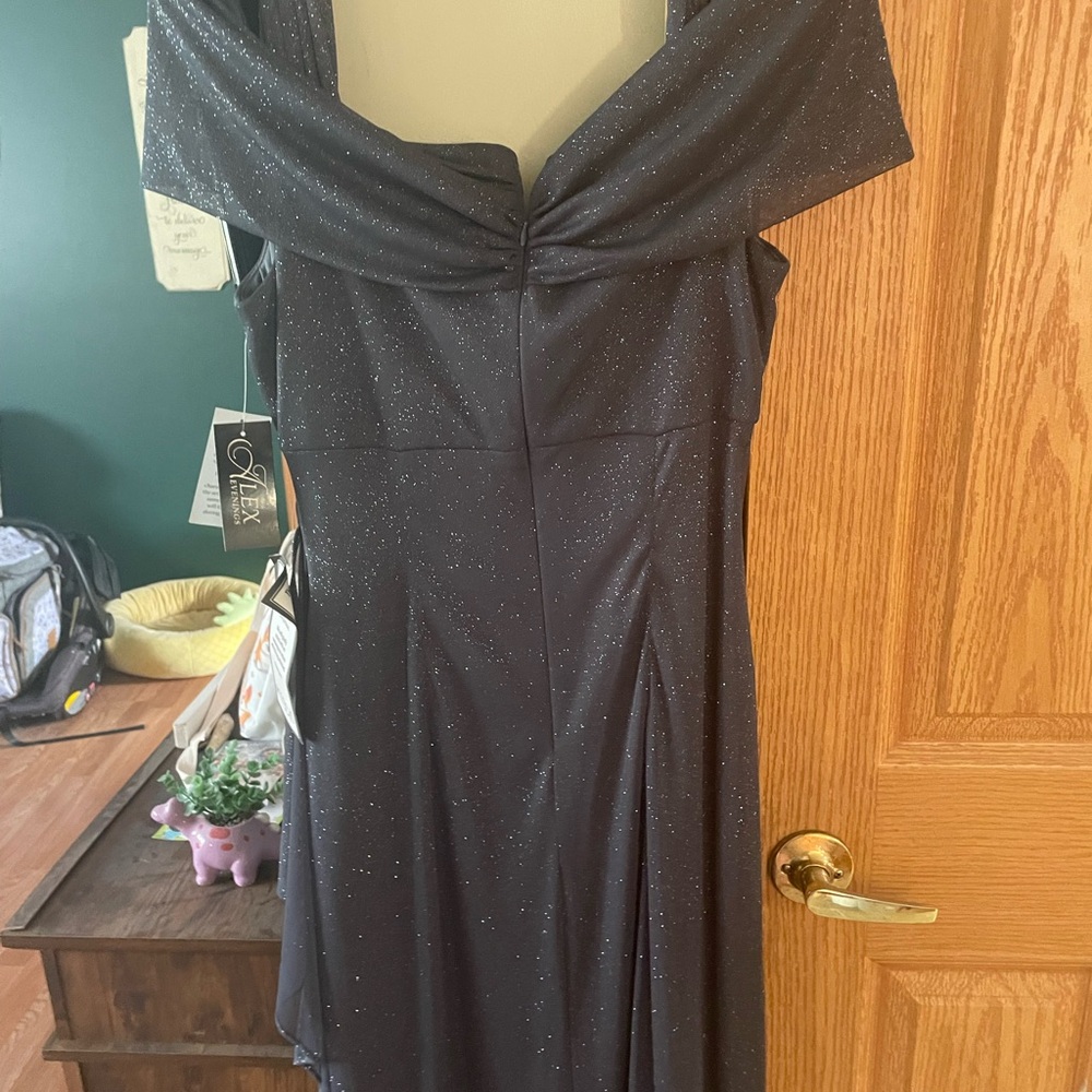 Elegant Black Off-Shoulder Dress